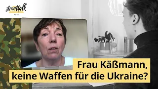 Keine Waffen für die Ukraine? - Streettalk trifft Margot Käßmann