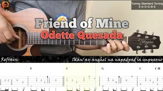 Friend of Mine - Odette Quesada | Guitar Fingerstyle Tabs + Chords + Lyrics