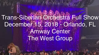 Trans-Siberian Orchestra Full Concert - Orlando, FL 12/15/2018 8pm