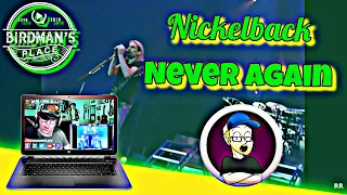 NICKELBACK "NEVER AGAIN" - REACTION VIDEO - SINGER REACTS