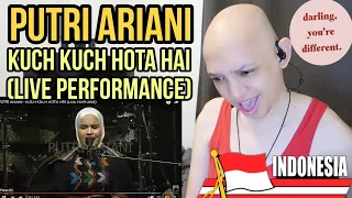 PUTRI ARIANI - KUCH KUCH HOTA HAI (LIVE PERFORM) REACTION