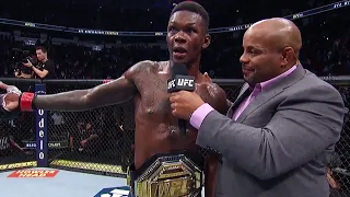 UFC 271: Israel Adesanya Octagon Interview