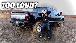 F250 6.7 Powerstroke 5 inch Exhaust - Too Loud For Daily Driving?