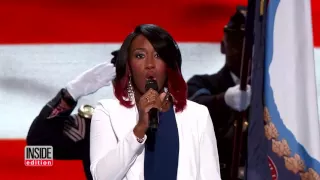 Assistant Principal Performs Incredible Rendition of National Anthem at DNC