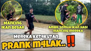 PETUALANGAN MANCING IKAN BESAR DI KAMPUNG KETEMU BOCIL" AUTO KERJAIN‼️FULL NGAKAK😂