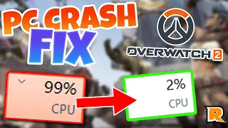 How to STOP Overwatch 2 from CRASHING your PC! NO REINSTALL! With this a new Method!