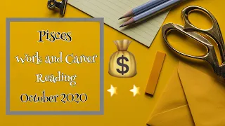 Be ready to accept this beautiful offer Pisces! ❤️🙏🌟😊 #Pisces Work & Career Reading #October 2020