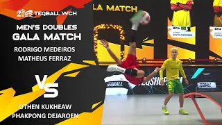 Thailand vs Brazil - Men's Doubles - Teqball World Championships 2022 Nuremberg