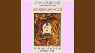 Am Gesteine Rauscht Die Flut (Liebeslieder-Walzer, Op. 52 Nr.1-18 - Für Vierstimmigen Chor Und...