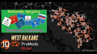 SibirMap 2.8, AZGE + Sochi + Connection, PM & West Balkans DLC+Add-on  (1.49)