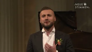 NEUE STIMMEN 2023 – Prizewinners concert: Dumitru Mitu sings "Dein ist mein ganzes Herz"