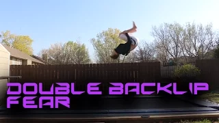 How to get over the fear of a Double Backflip on Trampoline! (Tutorials Week #7)