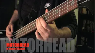 MOTORHEAD - In The Name Of Tragedy  - BASS COVER