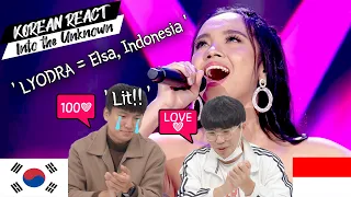 Korean Reaction LYODRA_Into the Unknown | Indonesia