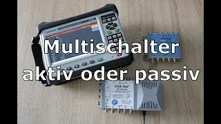 SAT Multischalter Aktiv oder Passiv (Vor und Nachteile) eco LNB Stromverbrauch