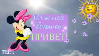 Привет!/ Шлю тебе большой привет!