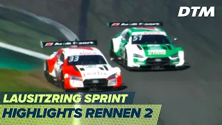 Rast gegen Müller im Fotofinish | Highlights Rennen 2 | DTM Lausitzring Sprint 2020