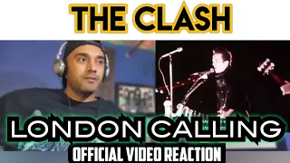 The Clash - London Calling (Official Video) - First Time Reaction !