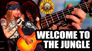 Welcome to the Jungle (Guns N´ Roses) Acoustic Guitar Tab Lesson Cover TCDG