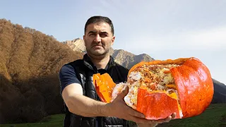 DELICIOUS PILAF COOKED IN A PUMPKIN | SUMMER RECIPE