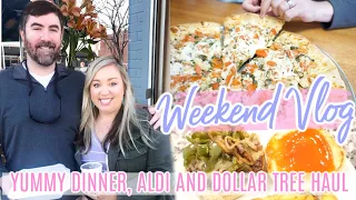 WEEKEND VLOG | COOK WITH US | DOLLAR TREE & ALDI HAUL | DITL | JESSICA O'DONOHUE