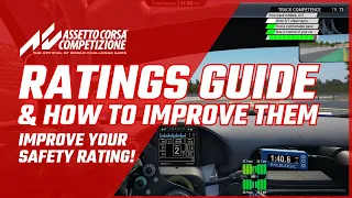 Assetto Corsa Competizione Ratings Explained + How To Improve Them!