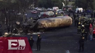 Muere segunda víctima de la explosión de pipa en Tlalnepantla /Paola Virrueta