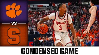 Clemson vs. Syracuse Condensed Game | 2023-24 ACC Men's Basketball