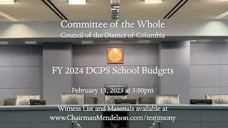 FY24 DCPS School Budgets