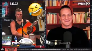 The Pat Mcafee Show singing compilation