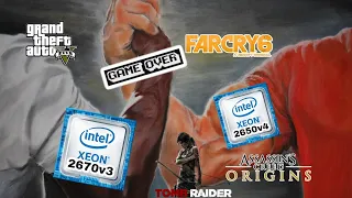 Невероятное сравнение😱 Xeon E5-2670v3 vs Xeon E5-2650v4⚠️ Результат шокировал!