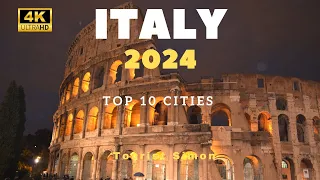 Italy Top 10 Cities to visit in 2024 | WONDERS OF ITALY | The most fascinating places in Italy