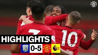 U23 HIGHLIGHTS | West Brom 0-5 United | The Academy