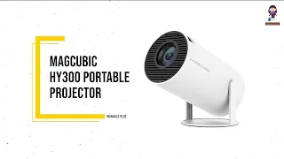 MAGCUBIC HY300 Portable Projector User Manual | Setup and Safety Instructions