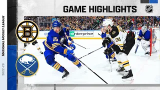 Bruins @ Sabres 3/19 | NHL Highlights 2023