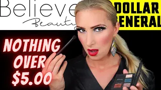 TESTING a FULL-FACE of *DOLLAR STORE* Makeup | BELIEVE BEAUTY Hits & Misses!
