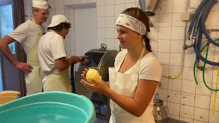 Wenn aus Milch  - Almbutter und Almkäse wird..... Nassfeldalm in Sportgastein