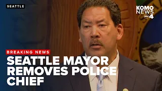 Seattle mayor explains reason for removing Police Chief Adrian Diaz from leadership role