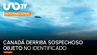 Ahora en Canadá: derriban sospechoso objeto no identificado