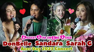 DonBelle, Sandara Park & Sarah Geronimo on Acer Day Concert 2023 | Ace Your World