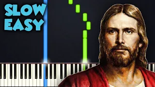 What A Friend We Have In Jesus | SLOW EASY PIANO TUTORIAL + SHEET MUSIC by Betacustic