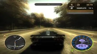 Nfs Most Wanted - McLaren F1 GT vs Cadillac GTS [HD]