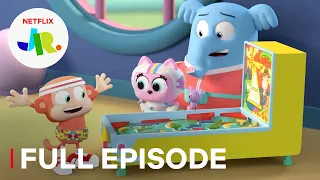 Great Pinball Escape | Chico Bon Bon FULL EPISODE | Netflix Jr