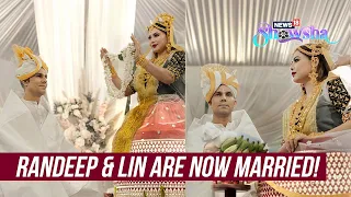 Randeep Hooda & Lin Laishram Get Married In A Traditional Meitei Ceremony In Imphal; WATCH