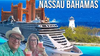 MSC Seaside Cruise to Nassau Bahamas Day #2 / Panoramic Tour / Shows and Food / 2023 Walkthrough