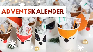 DIY Waldtiere-Adventskalender