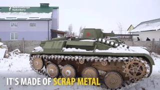 DIY: A Hand-Made Soviet Tank