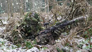 Silently Assassinating Airsofters In The Snow