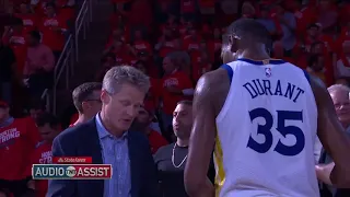 Steve Kerr BEGS Durant to Trust his Teammates & PASS by telling Story about Jordan during 5/24/18