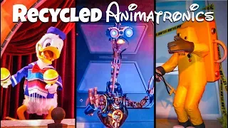 Top 10 Recycled Disney Animatronics Ft Disney Dan